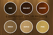 Wood Texture Generator - One Click, an Action Add-On by Josh Johnson (Thumbnail 6 of 12)