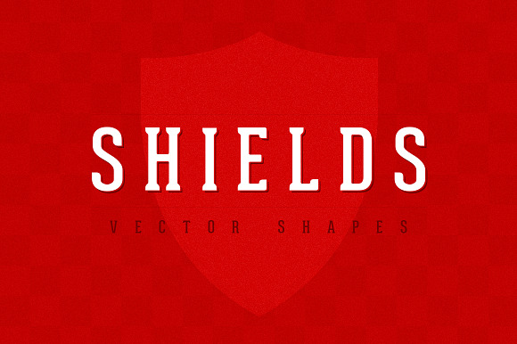 Shields Vector Shapes Set