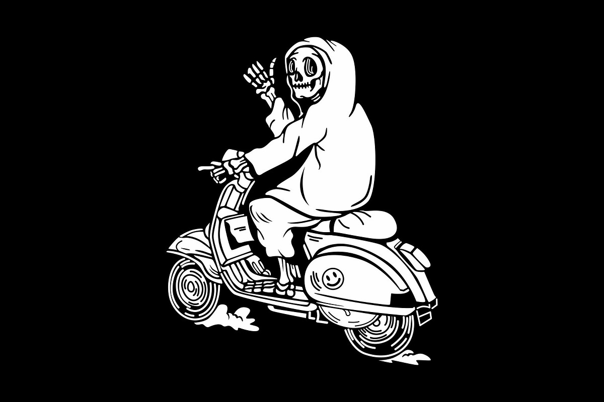Black and white vector illustration, an Illustration by Pen of God Studio (Photo 3 of 5)