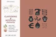 296 FOLK POTTERY CLIPARTS MYSTIC SET, an Object Illustration by JuDesign (Thumbnail 24 of 24)