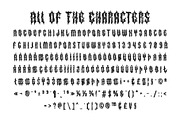 CS Minotaur Stamp, a Blackletter Font by Craft Supply Co. (Thumbnail 8 of 8)