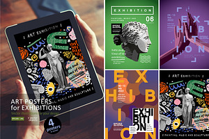 Art abstract posters