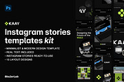 KAAY Instagram Stories Template Kit, a Social Media Template by Skaler Lab (Thumbnail 1 of 7)