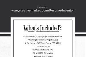 Clean CV Template