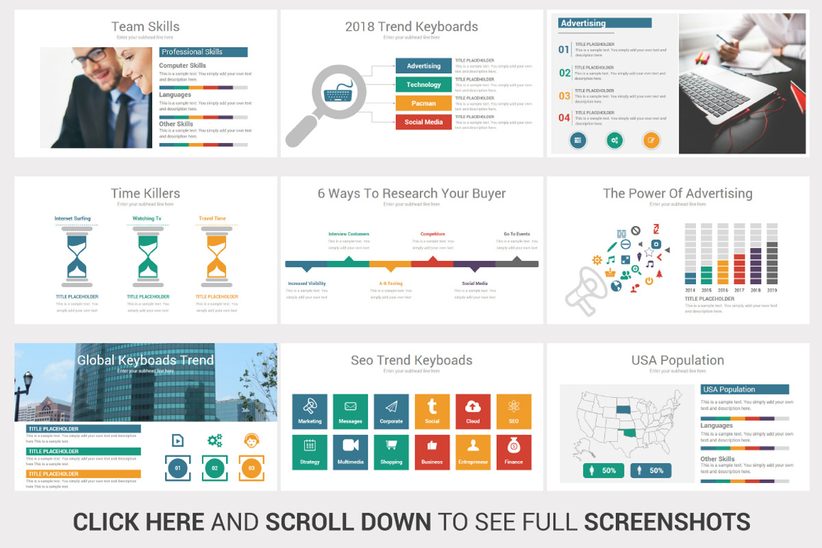Clean Powerpoint Template, a Presentation Template by OceanArt