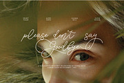 The Separated | Romantic Script Font, a Script Font by Imoodev (Thumbnail 7 of 7)