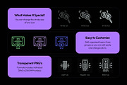 Animated Crypto Icon Art Set, an Outline Icon by Prosymbols (Thumbnail 3 of 4)