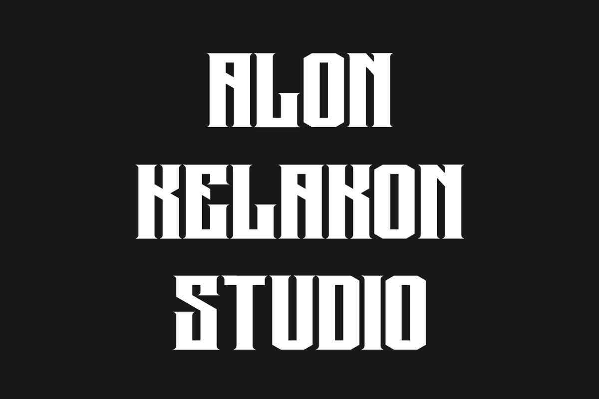 Black Classic, a Serif Font by alon kelakon (Photo 4 of 6)