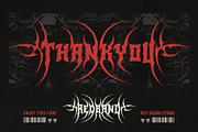Red Band Typeface, a Blackletter Font by alit design (Thumbnail 17 of 17)