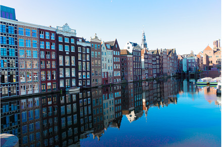 Houses of Amsterdam, Netherlands, an Architecture Photo by Neirfy
