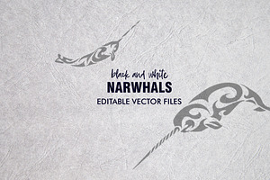 20 Whale Tribal Designs Bundle