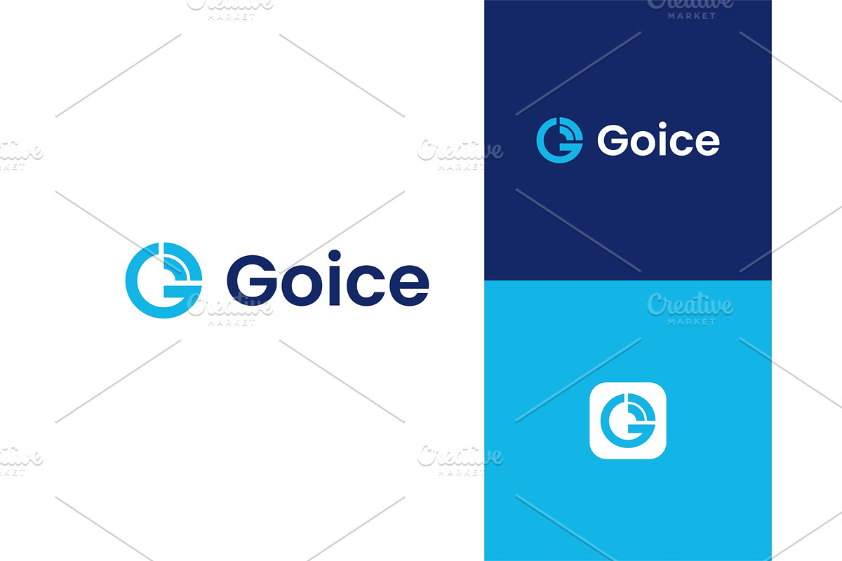 Letter G Signal Connection Logo, a Branding & Logo Template by ika trisiana (Photo 1 of 2)