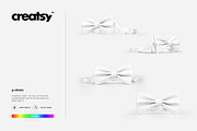Bow Tie Mockup Set, a Shirt Mockup by creatsy4 (Thumbnail 9 of 10)