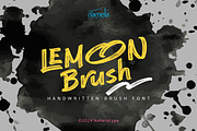 Lemon Brush | Handwritten Brush Font, a Handwritten Font by Namela Studio (Thumbnail 1 of 9)