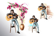 Welcome to Spain, a Person Illustration by Daria Ustiugova (Thumbnail 8 of 15)