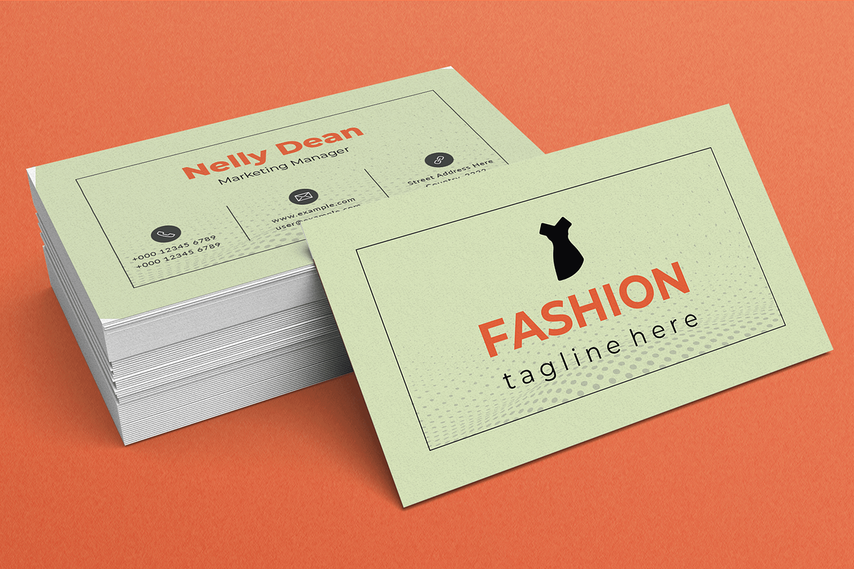 Luxury Fashion Business Card Design, a Business Card Template by MightyDesign (Photo 2 of 6)
