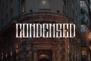 Deadropz - Tall & Condensed Font, a Serif Font by QR Design Studio (Thumbnail 5 of 6)
