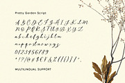 Pretty Garden Font Trio with Doodle, a Font by Letterhend Studio (Thumbnail 8 of 12)