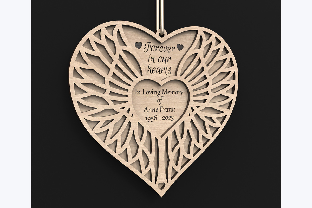 Personalized Angel Wing Memorials, an Object Graphic by ThemeXDigital (Photo 6 of 7)