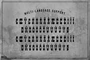 Gunslinger Western Typeface, a Slab Serif Font by Von Type Co (Thumbnail 5 of 10)