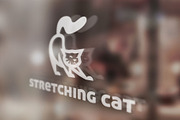 Stretching Cat - Animal Mascot Logo, a Branding & Logo Template by ashenterprise (Thumbnail 4 of 5)