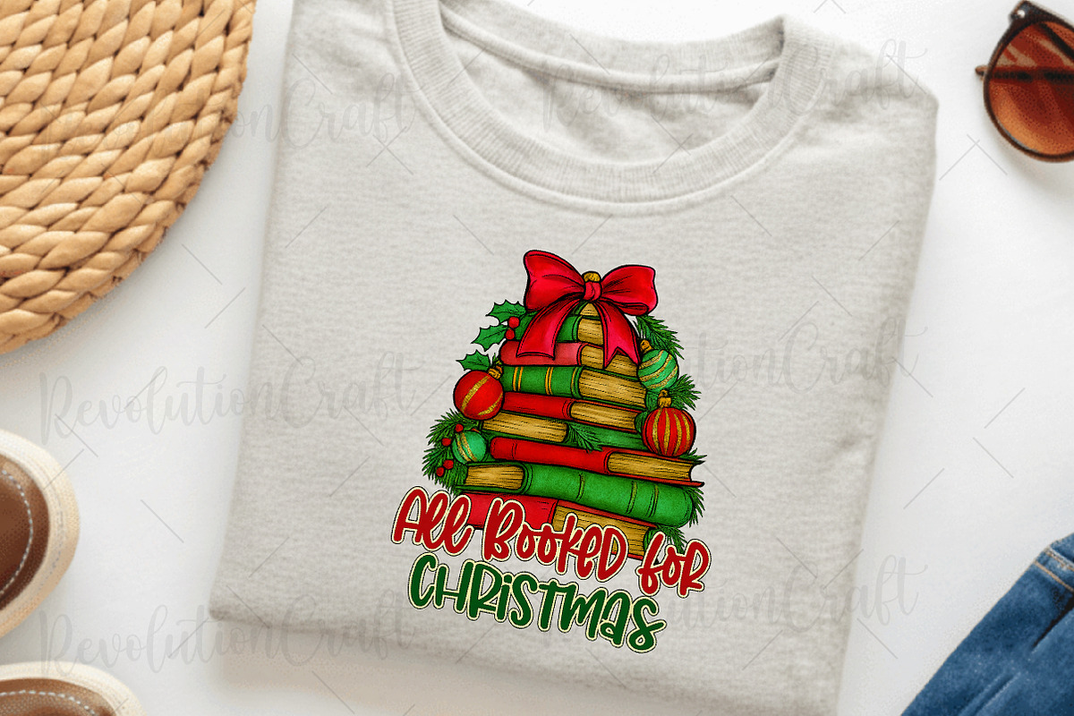 All Booked For Christmas Png, an Illustration by OK Design (Photo 3 of 6)