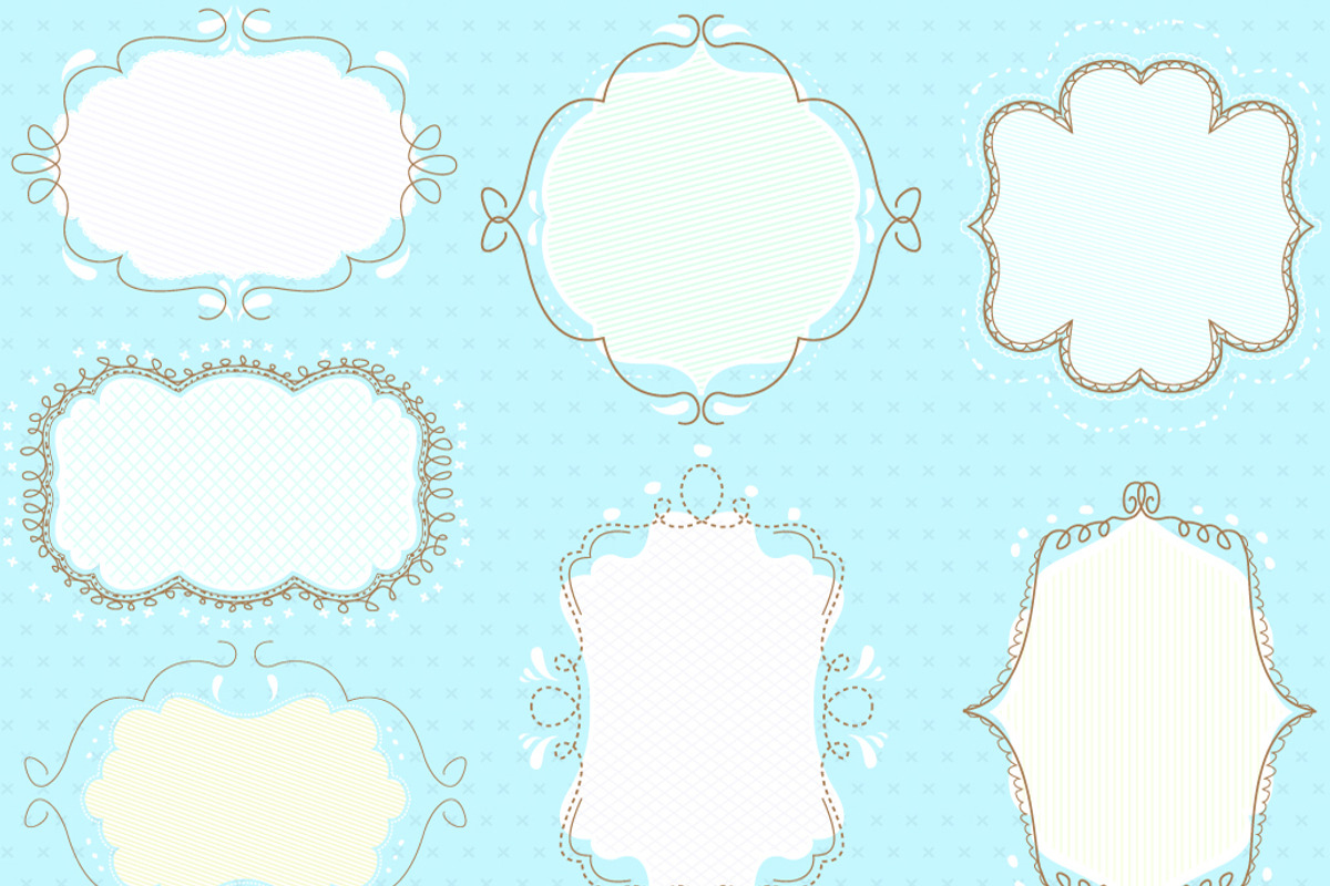 doodled frames pack preview 3