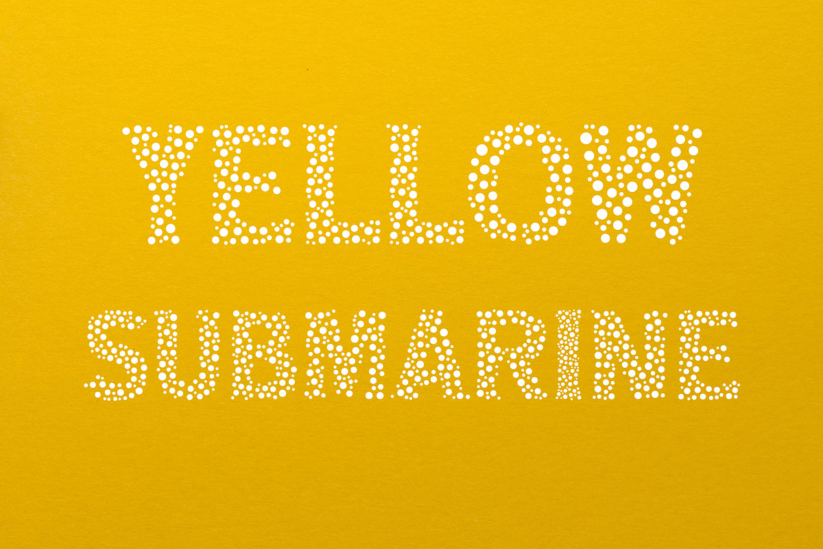 Color Dots Font, a Slab Serif Font by vladocar (Photo 4 of 7)