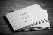 Creative Elegant Business Card, a Business Card Template by Saman Osama (Thumbnail 3 of 7)