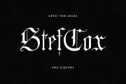 BlackCat Blackletter Vintage Font, a Blackletter Font by Tom Chalky (Thumbnail 9 of 10)