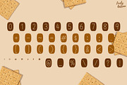 Cracker font |Decorative font, a Symbol Font by LivelyAutumn11.11 (Thumbnail 3 of 4)