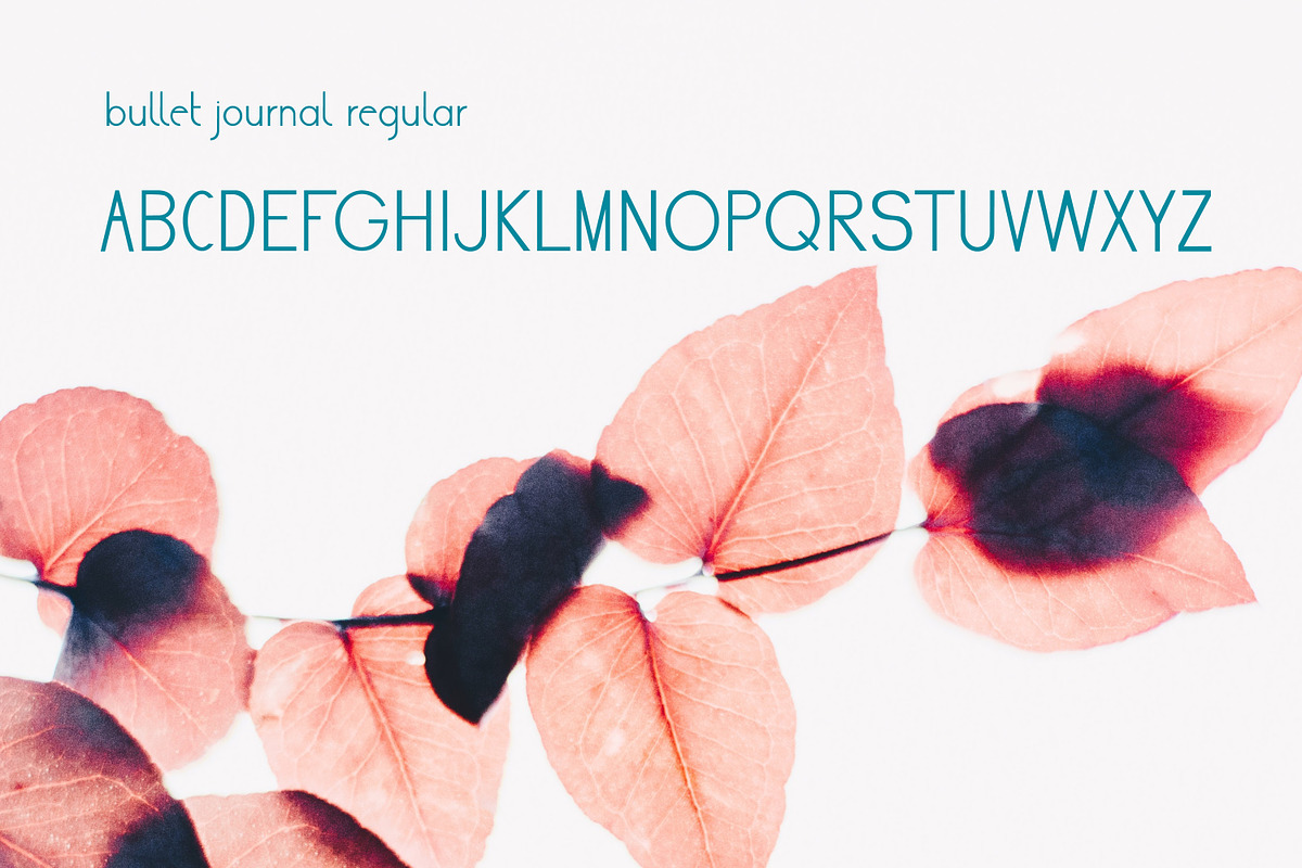 Craft Sans Serif Bullet Journal Font, a Handwritten Font by InkCloudDesign (Photo 4 of 9)