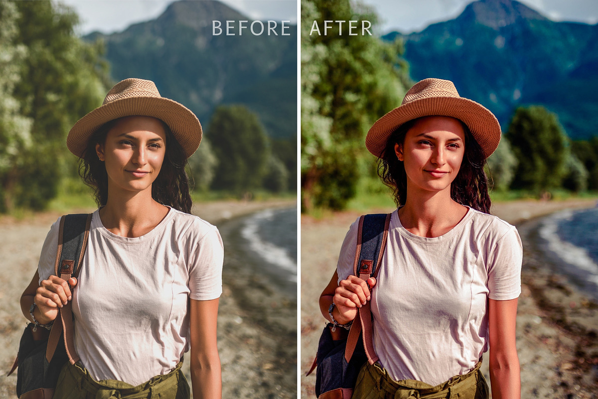 20 Travel Lightroom Presets Bundle, an Action Add-On by RamsaGraphi (Photo 3 of 10)