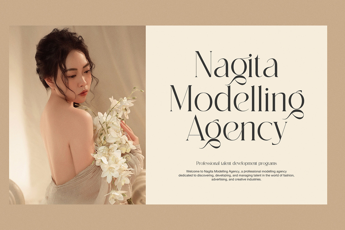 Cigaret Elegant Fashion Serif Font, a Serif Font by Perfectype (Photo 4 of 8)