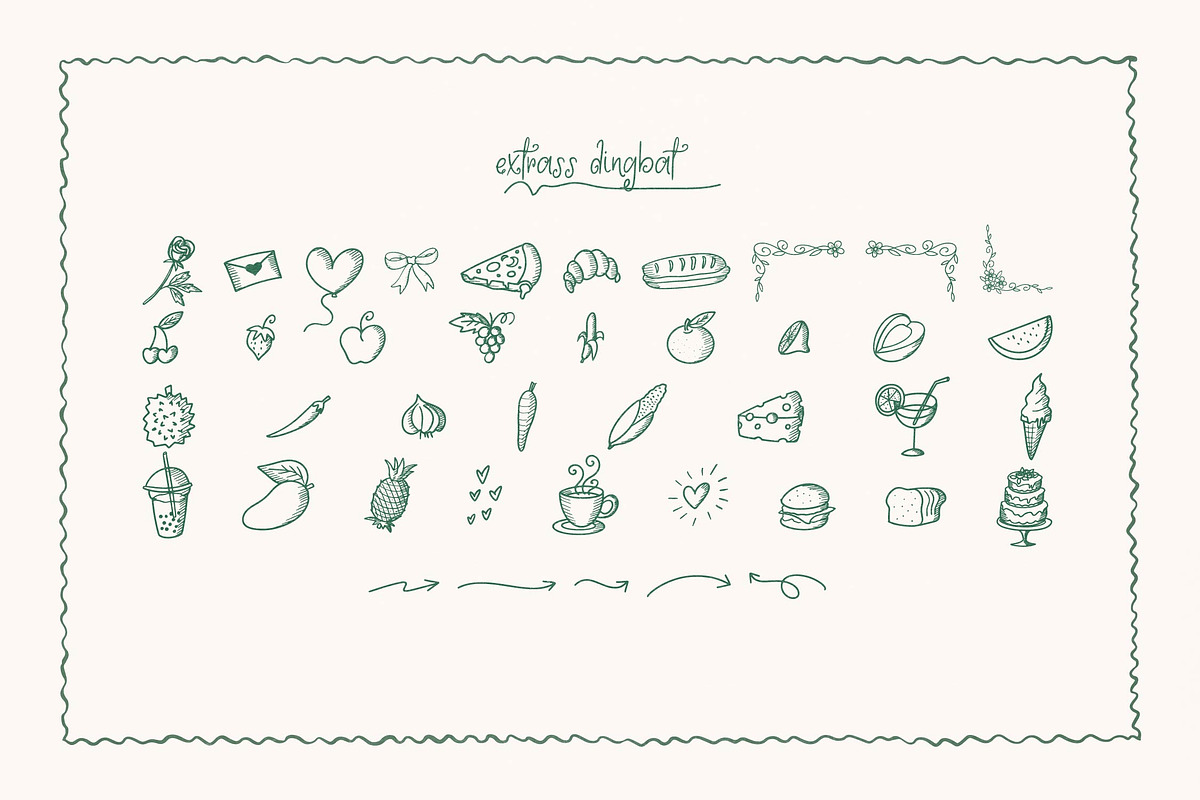 Delviyani Letter Casual Handwritten, a Handwritten Font by Denustudios (Photo 14 of 15)