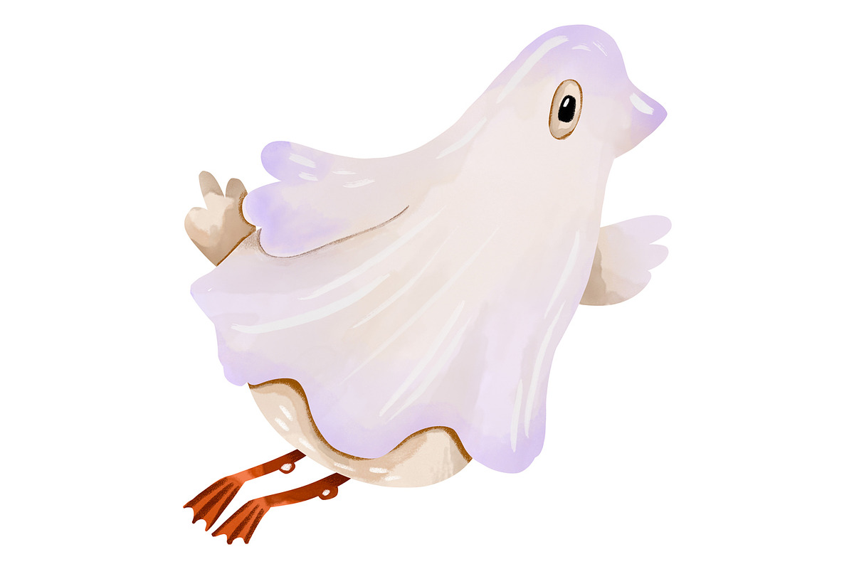 Cute Halloween Geese Clipart Drawn, an Animal Illustration by the_myro (Photo 7 of 7)