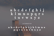 Milanmoon Decorative, a Serif Font by yantodesign (Thumbnail 8 of 9)
