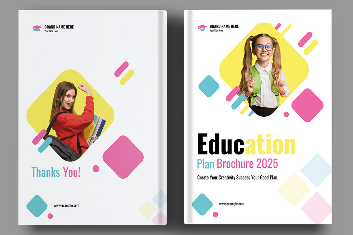 Education Plan Brochure Layout, a Brochure Template by MightyDesign (Photo 2 of 7)