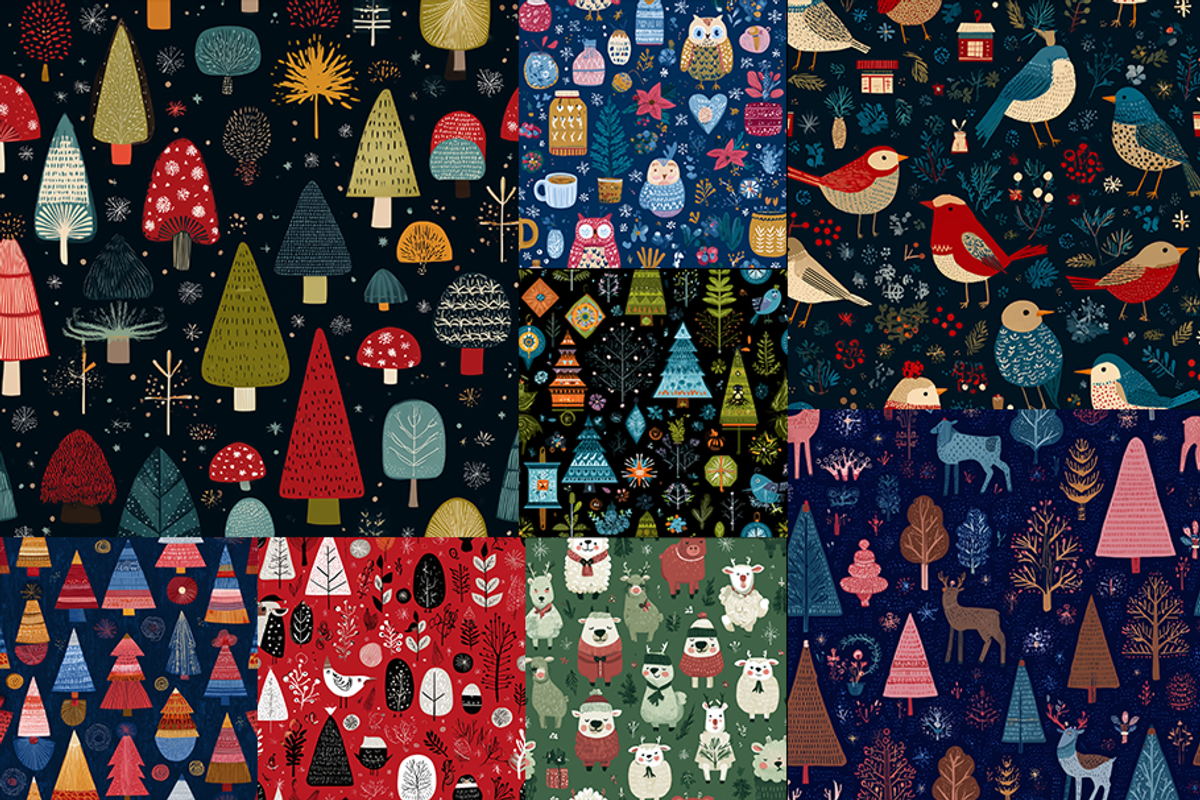Quirky Christmas, a Decorative Illustration by Picturesque Stories (Photo 2 of 7)