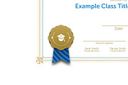 Class Certification Certificate, a Stationery Template by Ryder Doty (Thumbnail 2 of 3)