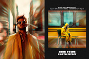 Zoom Focus Square, Poster Effect, a Layer Style Add-On by dokudokunomi (Thumbnail 1 of 4)