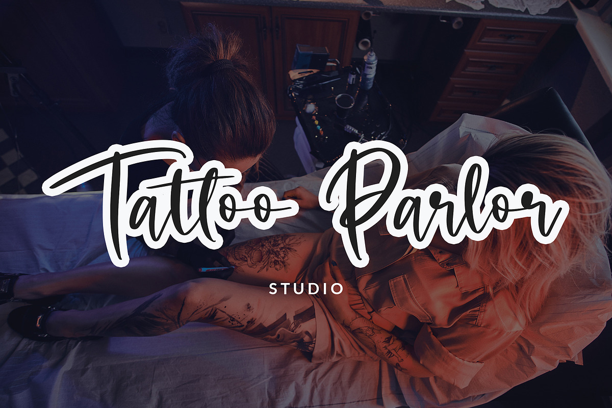 Leghis Handwritten Script Font, a Script Font by Giant Design (Photo 7 of 10)