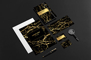 Black and Gold Marble Textures, a Texture Graphic by Artemisia_Art (Thumbnail 4 of 6)