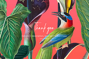 Exotic Tropical Patterns & Motifs, a Pattern Graphic by LEAFure (Thumbnail 13 of 13)