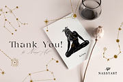 Zodiac Celestial Constellations Set, an Illustration by NassyArt (Thumbnail 11 of 12)
