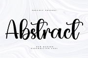 Abstract, a Handwritten Font by InermediaSTUDIO (Thumbnail 7 of 7)