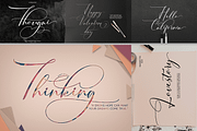 THE COLLECTION BUNDLE, a Script Font by danti (Thumbnail 4 of 31)