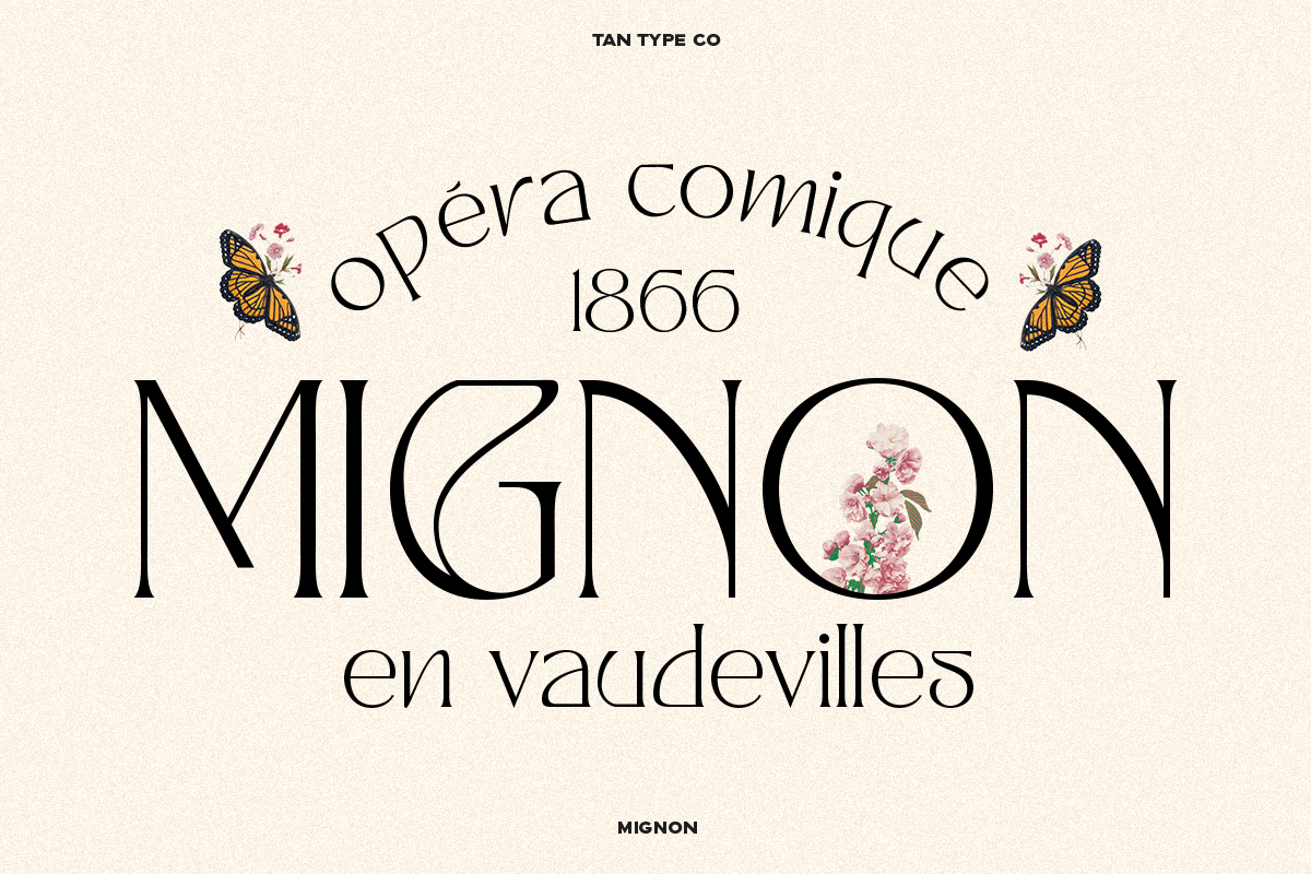 Tan Mignon Font Free Downloadv - UIFreebies