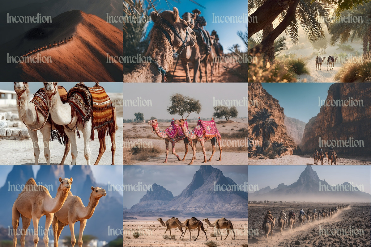 80 Desert Camel Stock Photos, an Animal Photo by Incomelion (Photo 9 of 15)