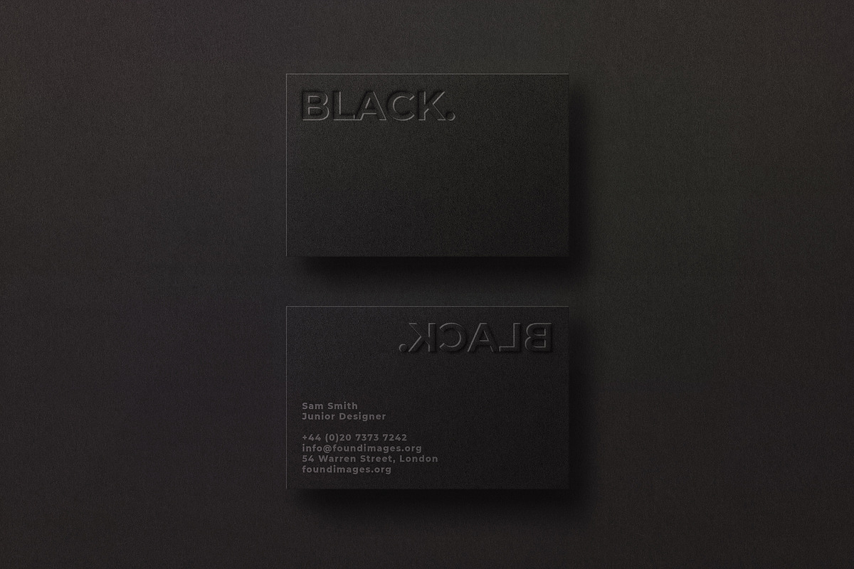 Business card Template & Mock-up, a Business Card Template by PrintPixel (Photo 4 of 9)